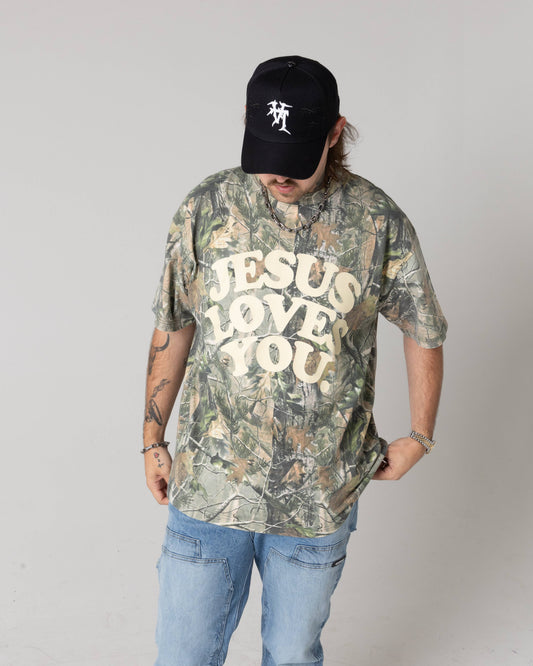 Heavyweight Oversized Camo Tee