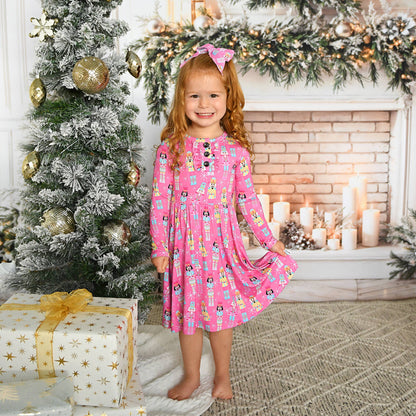 Nadia Nutcrackers Bamboo Dress