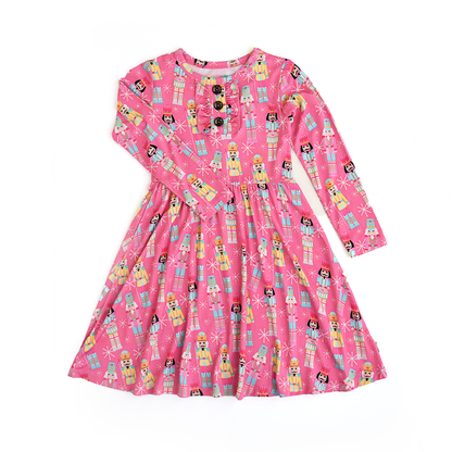 Nadia Nutcrackers Bamboo Dress