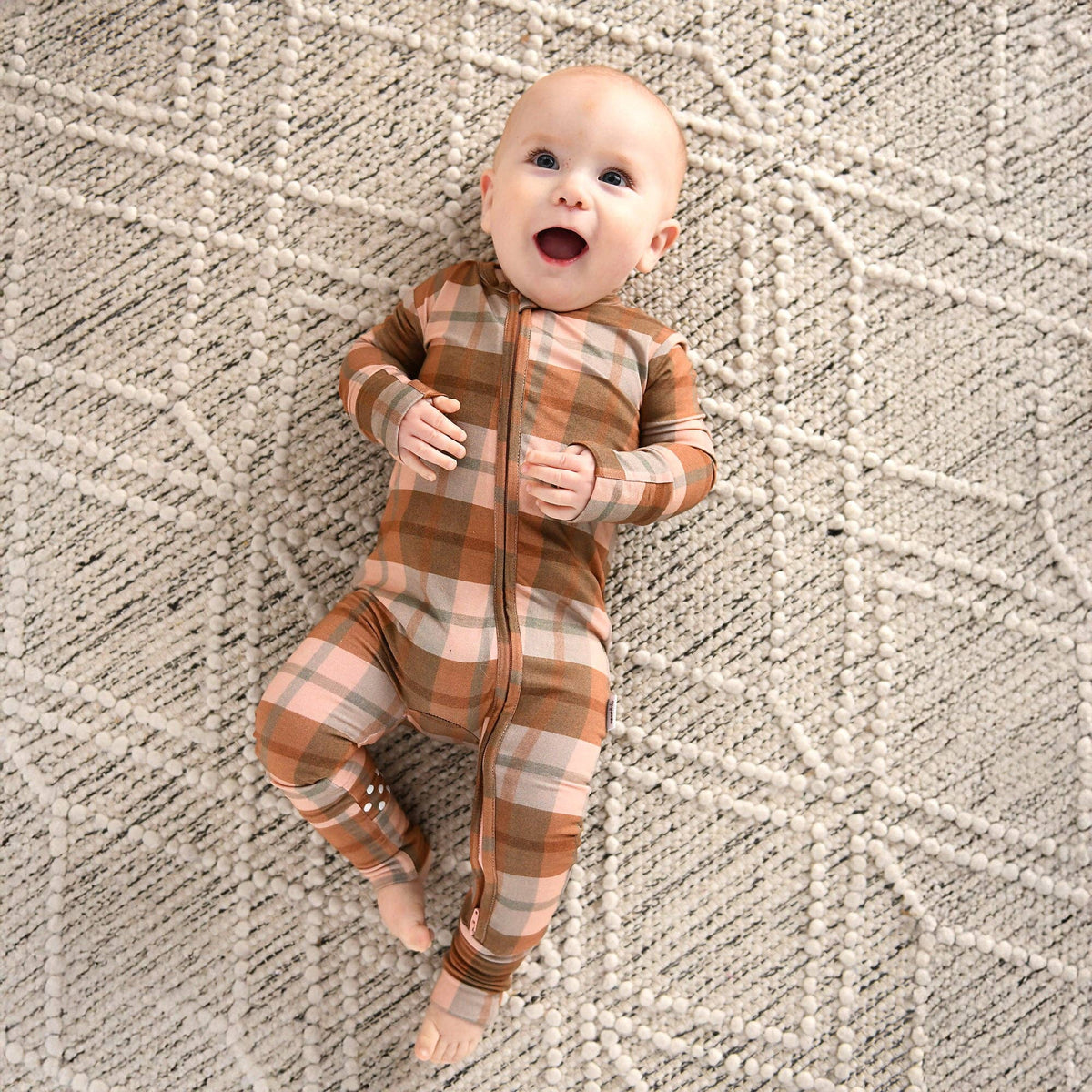 Turkey Time Bamboo Plaid Sleeper