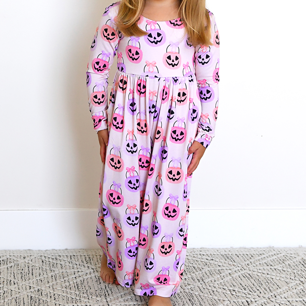 Halloween Buckets Bamboo Romper