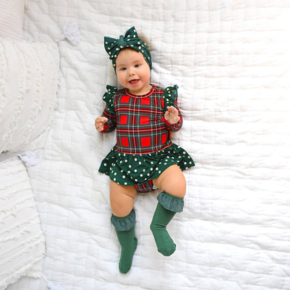 Holland Bamboo Twirl Dress Onesie