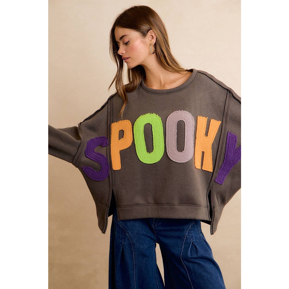 SPOOKY Chenille Sweatshirt