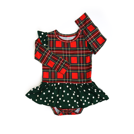 Holland Bamboo Twirl Dress Onesie