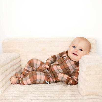 Turkey Time Bamboo Plaid Sleeper