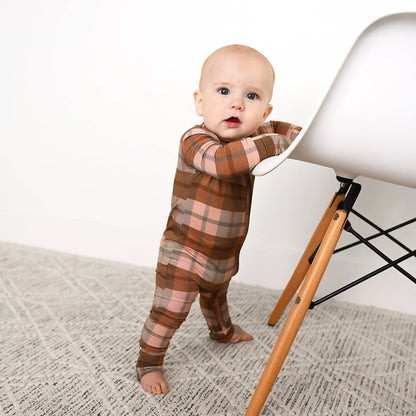 Turkey Time Bamboo Plaid Sleeper