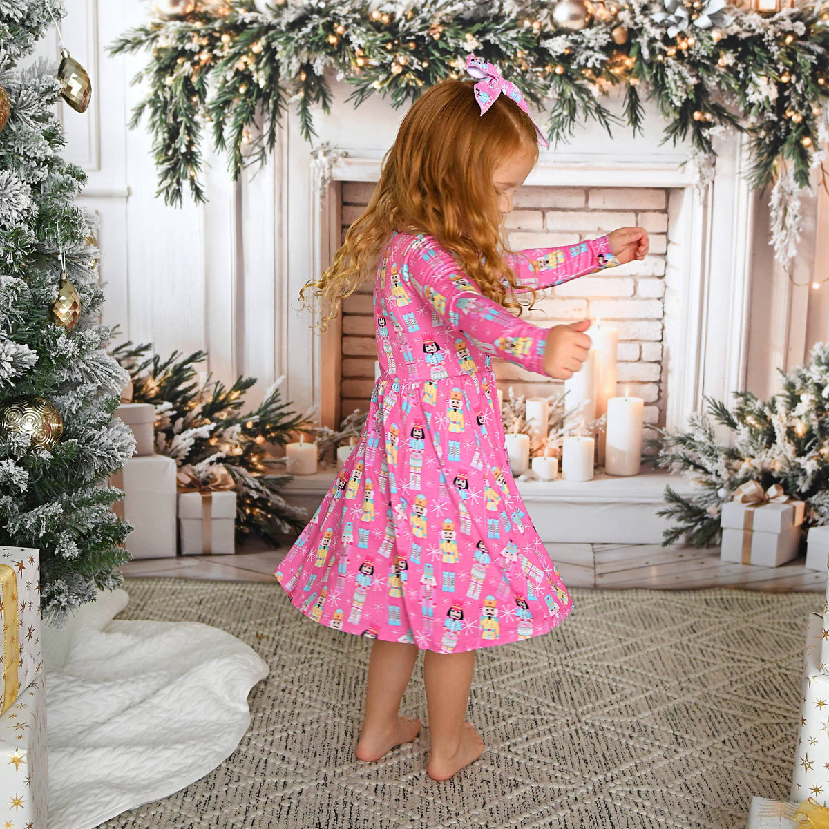 Nadia Nutcrackers Bamboo Dress