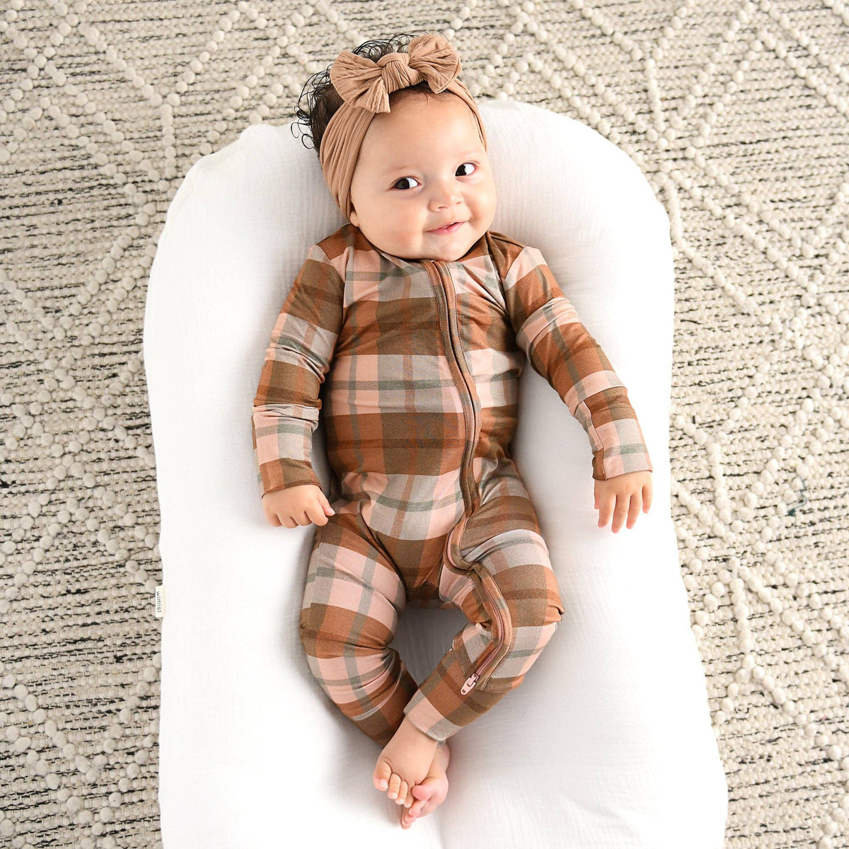 Turkey Time Bamboo Plaid Sleeper