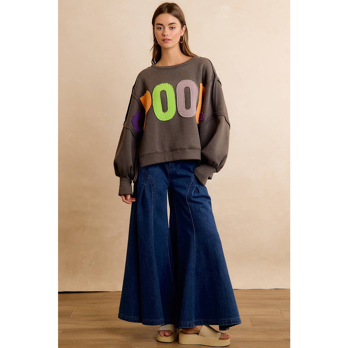 SPOOKY Chenille Sweatshirt