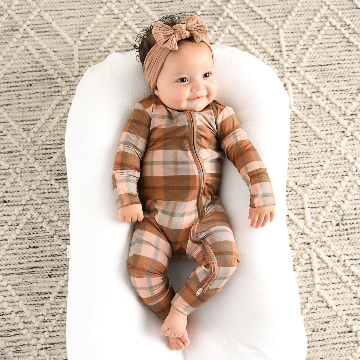 Turkey Time Bamboo Plaid Sleeper