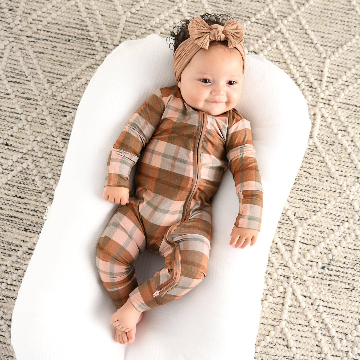 Turkey Time Bamboo Plaid Sleeper