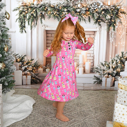 Nadia Nutcrackers Bamboo Dress