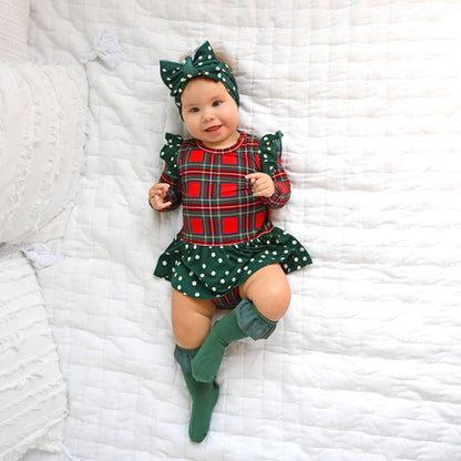 Holland Bamboo Twirl Dress Onesie
