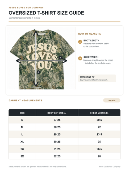 Heavyweight Oversized Camo Tee