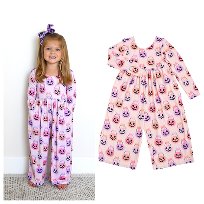 Halloween Buckets Bamboo Romper