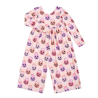 Halloween Buckets Bamboo Romper